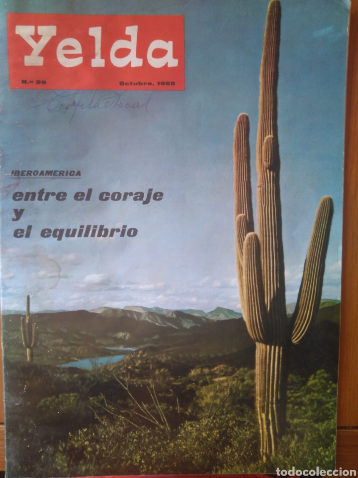 Sammeln von Zeitschriften und Zeitungen: YELDa N.29 OCTUBRE 1968- IBEROAM&Eacute;RICA IGLESIA MISA- INDIA P. FERRER- LUTERO KING- FESTIVAL M&Aacute;LAGA