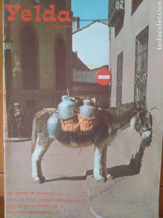 Coleccionismo de Revistas y Peri&oacute;dicos: YELDA N.78 MAYO 1973/ IGLESIA- RELIGION- J&Oacute;VENES- EMIGRANTES- MOCEDADES-