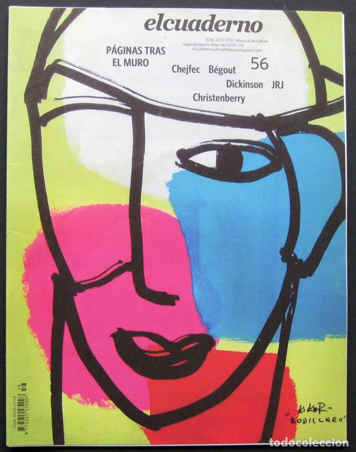 Coleccionismo de Revistas y Peri&oacute;dicos: El Cuaderno 56 &ndash; mayo 2013 &ndash; Dickinson &ndash; Juan Ram&oacute;n Jim&eacute;nez &ndash; Kiker