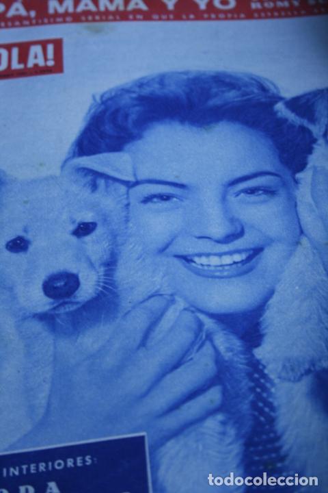 Coleccionismo de Revistas y Peri&oacute;dicos: ROMY SCHNEIDER MARTA TOREN CATERINA VALENTE 1957