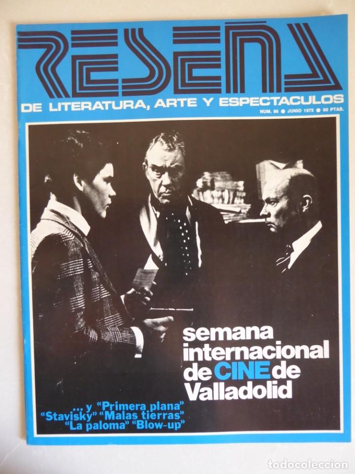 Collection Magazines and Newspapers: Rese&ntilde;a 86 (1975) Semana Valladolid-Primera plana-Stavinsky-Malas tierras-Ver sumario