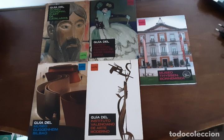 Coleccionismo de revistas y peri&oacute;dicos: Museos de Espa&ntilde;a - 5 vol. THYSSEN, GUGGENHEIM, REINA SOFIA, IVAM, D'ART DE CATALU&Ntilde;A