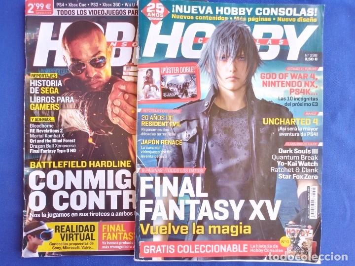 Coleccionismo de Revistas y Peri&oacute;dicos: REVISTA HB HOBBY CONSOLAS , numeros 298 y 285, La historia de HC