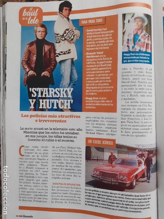 Collectionnisme de Revues et Journaux: starsky y hutch david soul michael glaser