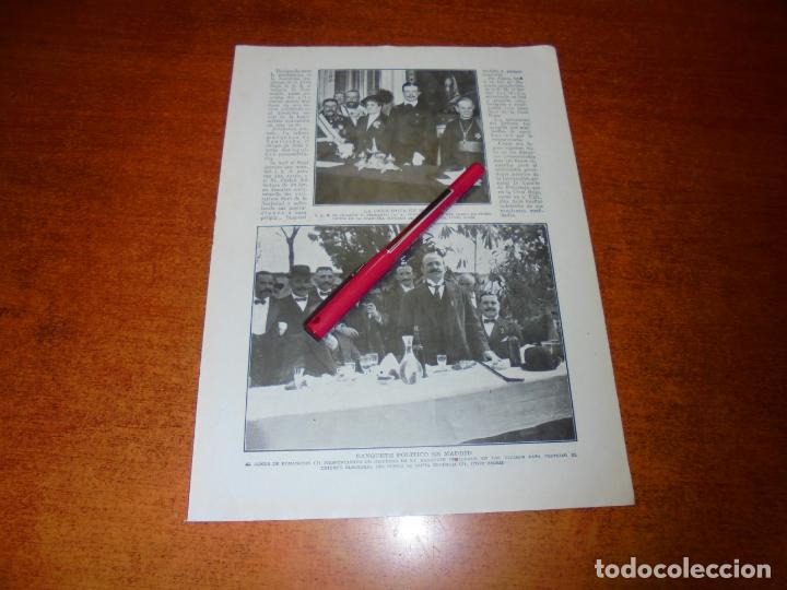 Collection Magazines and Newspapers: RETAL 1914: CRUZ ROJA, INFANTE D. FERNANDO. CONDE DE SANTA ENGRACIA. LOS REYES EN LA GRANJA.