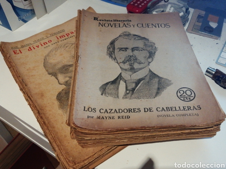 Coleccionismo de Revistas y Peri&oacute;dicos: NOVELAS Y CUENTOS 37 ejemplares Revistas Literarias LEER DESCRIPCION