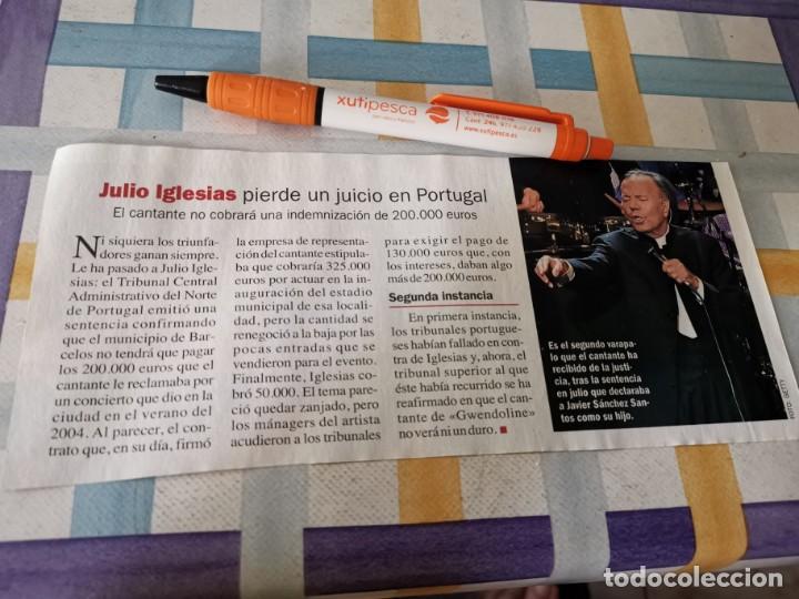 Coleccionismo de Revistas y Peri&oacute;dicos: JULIO IGLESIAS PIERDE UN JUICIO EN PORTUGAL RECORTE REVISTA 2019