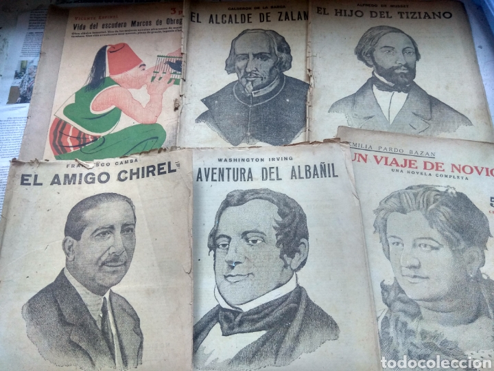 Collezionismo di Riviste e Giornali: REVISTA LITERARIA DE NOVELAS Y CUENTOS-LOTE DE 15 NUMEROS