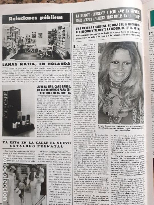 Coleccionismo de Revistas y Peri&oacute;dicos: brigitte bardot