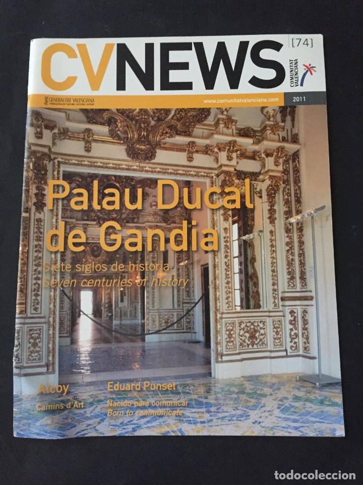 Coleccionismo de Revistas y Peri&oacute;dicos: CV NEWS 2011 PALACIO DUCAL DE GANDIA ALCOY EL COMTAT ATSUKO TANAKA ALICANTE EDUARD PUNSET alcoy