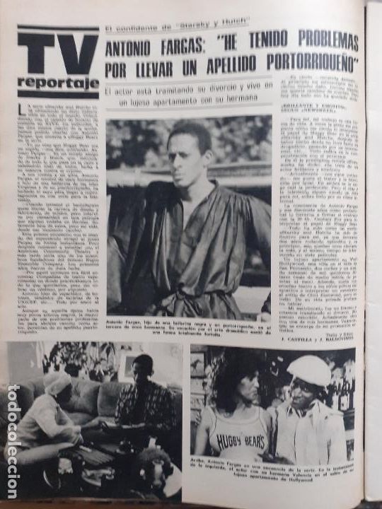 Sammeln von Zeitschriften und Zeitungen: antonio fargas starsky y hutch el confidente