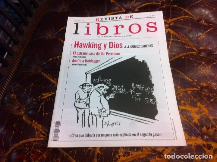 Coleccionismo de Revistas y Peri&oacute;dicos: REVISTA DE LIBROS DE LA FUNDACI&Oacute;N CAJA MADRID. N&ordm; 168. A&Ntilde;O 2010. HAWKING Y DIOS. HEIDEGGER