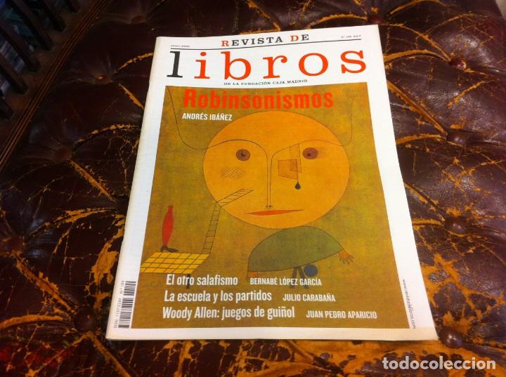 Coleccionismo de Revistas y Peri&oacute;dicos: REVISTA DE LIBROS DE LA FUNDACI&Oacute;N CAJA MADRID. N&ordm; 109. A&Ntilde;O 2006. ROBINSONISMOS. WOODY ALLEN