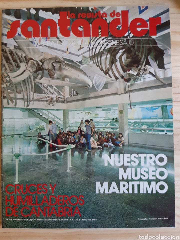 Coleccionismo de Revistas y Peri&oacute;dicos: Revista Santander, museo mar&iacute;timo, cruces Cantabria, playas,c&aacute;ntabro campe&oacute;n tiro al plato,quiniela.