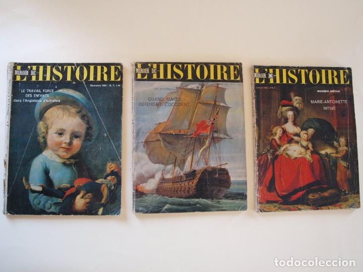 Collectionnisme de Revues et Journaux: 18 REVISTAS MIROIR DE L'HISTOIRE - ENTRE 1960 Y 1966 - EN FRANC&Eacute;S