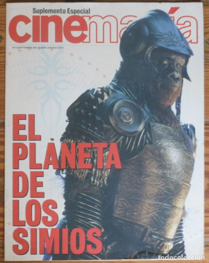 Coleccionismo de Revistas y Peri&oacute;dicos: PLANET OF THE APES El Planeta de los Simios 2001 spain magazine revista cinemania Film