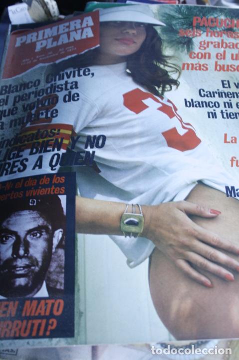 Coleccionismo de Revistas y Peri&oacute;dicos: REVISTA EROTICA PRIMERA PLANA N&ordm; 38 CASO PAPUS TAIDA URRUZOLA DESNUDA URRUTI 1977
