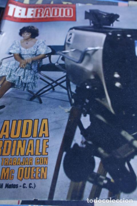 Coleccionismo de Revistas y Peri&oacute;dicos: REVISTA TELE RADIO N&ordm; 706 CLAUDIA CARDINALE BENIDORM EL PRISIONERO OLGA GUILLOT PALOMA SAN BASILIO