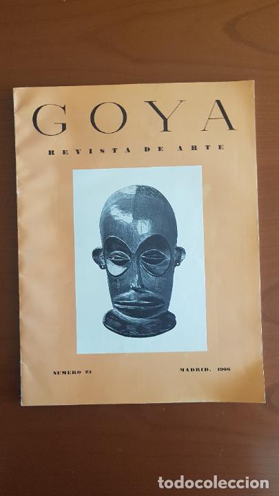 Coleccionismo de Revistas y Peri&oacute;dicos: Revista Goya 73.