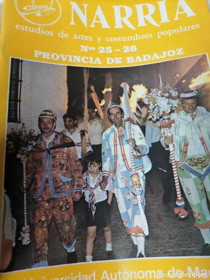 Collectionnisme de Revues et Journaux: Narria. 25-26. Badajoz