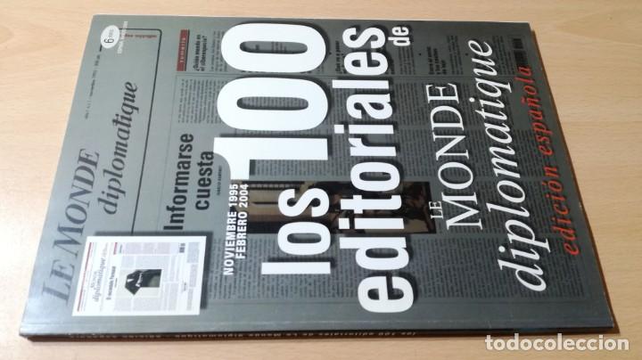 Coleccionismo de revistas y peri&oacute;dicos: LOS 100 EDITORIALES DE LE MONDE DIPLOMATIQUE - 1995 - 2004 / ESQ-404