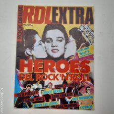 Coleccionismo de Revistas y Periódicos: ROCKDELUX EXTRA Nº5. INTACTA.HÉROES DEL ROCK`N`ROLL. CON PÓSTER.PRESTLEY, CHUCK BERRY, COCHRAN. Lote 310483933