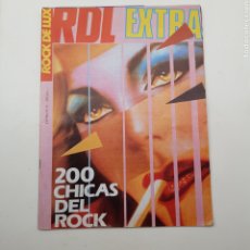 Coleccionismo de Revistas y Periódicos: ROCKDELUX EXTRA Nº6. INTACTA. 200 CHICAS DEL ROCK.. Lote 310483708