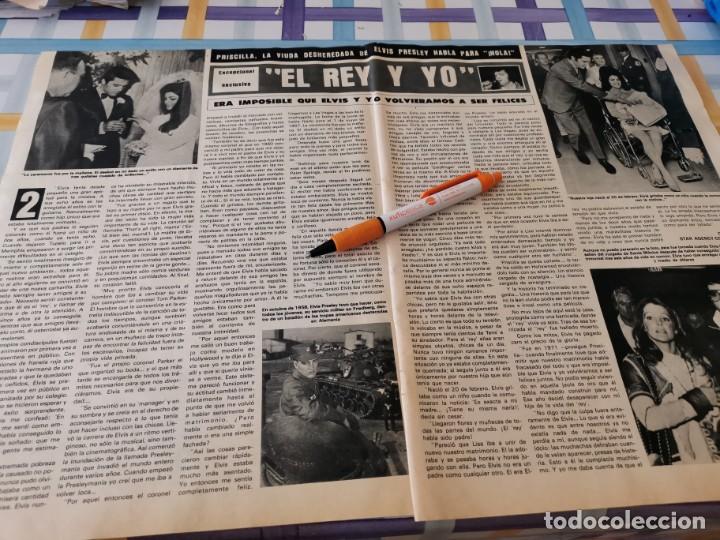 Coleccionismo de revistas y peri&oacute;dicos: PRISCILLA LA VIDA DESHEREDADA DE ELVIS PRESLEY RECORTE REVISTA 1977 POSIBLE RECOGIDA EN MALLORCA