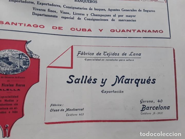 Collection Magazines and Newspapers: FABRICA DE TEJIDOS DE LANA ESPECIALIDAD NOVEDADES SE&Ntilde;ORA -SALLES Y MARQUES- -BARCELONA HOJA 1920