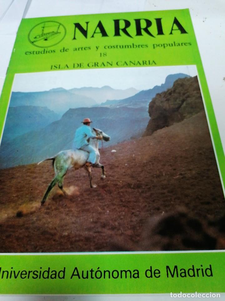 Sammeln von Zeitschriften und Zeitungen: Revista Narria n. 18. Isla de Gran Canaria