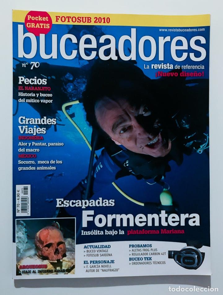 Collectionnisme de Revues et Journaux: REVISTA BUCEADORES N&ordm; 70 - JUNIO/JULIO 2010