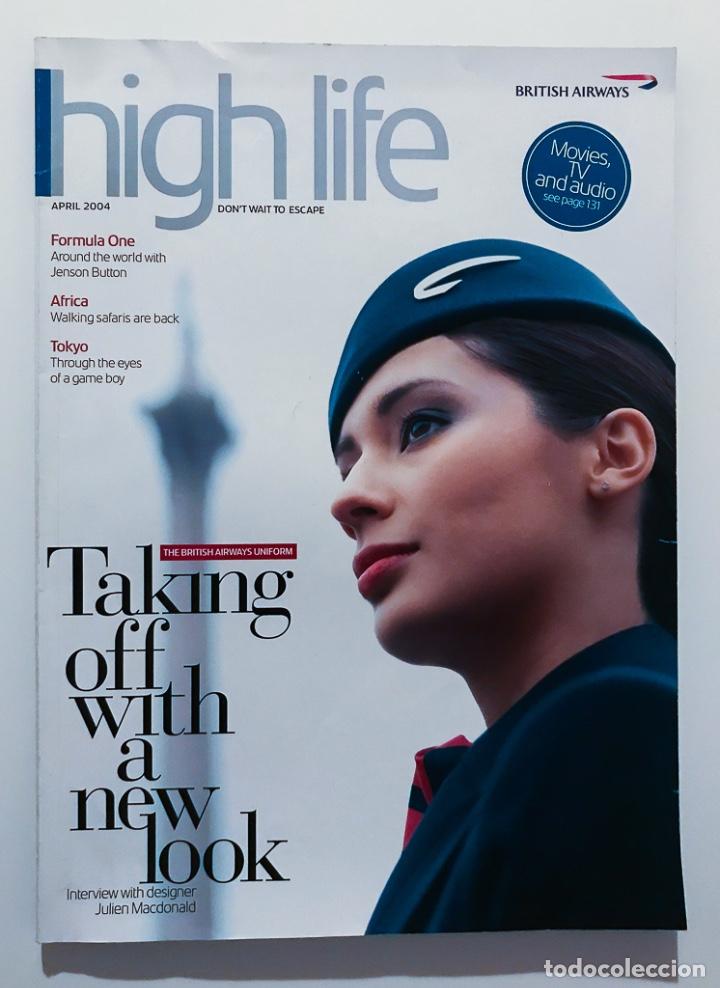 Collectionnisme de Revues et Journaux: REVISTA HIGHLIFE - BRITISH AIRWAYS - ABRIL 2004
