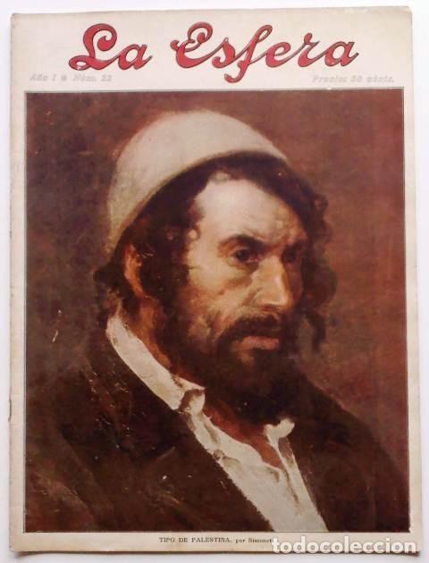 Collezionismo di Riviste e Giornali: La Esfera. Ilustraci&oacute;n Mundial. 30 de Mayo de 1914, n.&ordm; 22. Orignal de &eacute;poca.