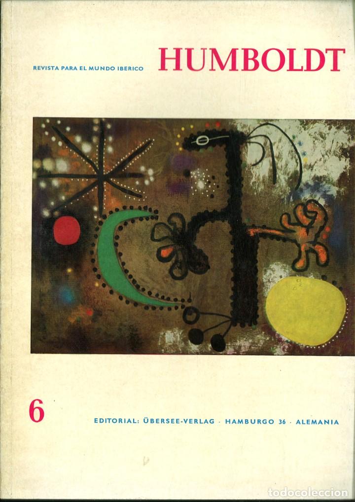 Coleccionismo de revistas y peri&oacute;dicos: HUMBOLDT. REVISTA PARA EL MUNDO IB&Eacute;RICO. A&Ntilde;O 2 N&Uacute;M. 6, 1961.