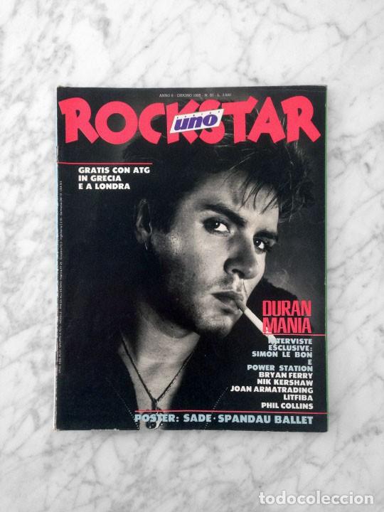 Coleccionismo de revistas y peri&oacute;dicos: ROCKSTAR 1985 SIMON LE BON, ITFIBA, PAUL KING, BRYAN FERRY, NIK KERSHAW, POWER STATION, DURAN DURAN