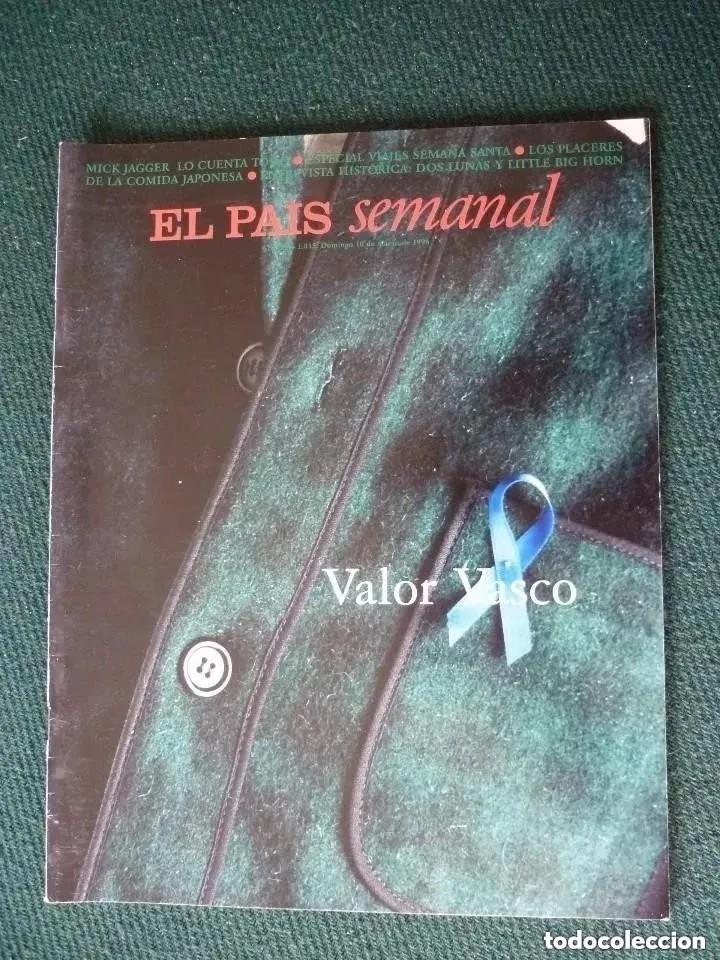 Coleccionismo de Revistas y Peri&oacute;dicos: el pa&iacute;s semanal - valor vasco - n&ordm; 1015 - 1996
