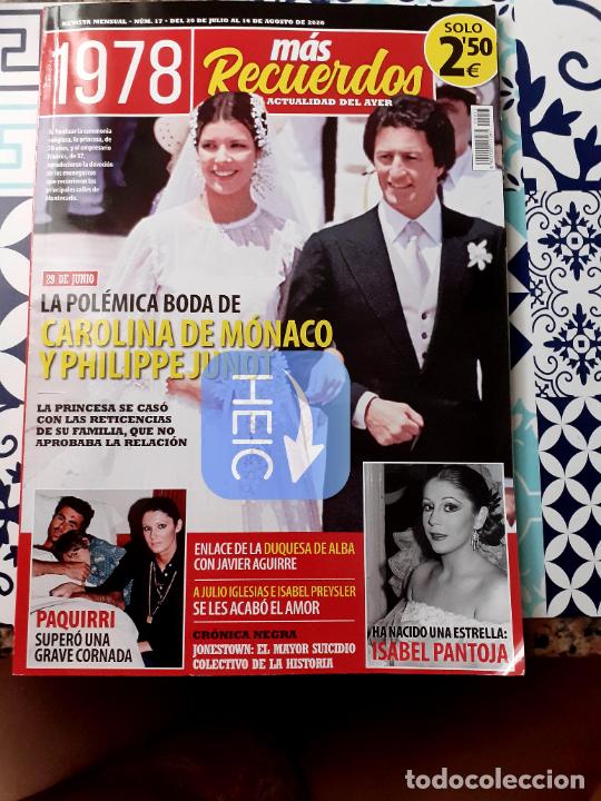 Coleccionismo de Revistas y Peri&oacute;dicos: carolina de monaco philippe junot ISABEL PANTOJA PORTADA SOLO