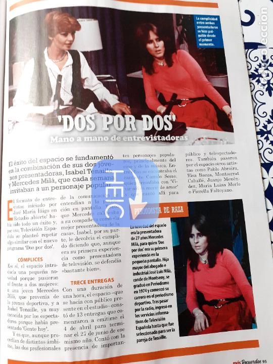 Colecionismo de Revistas e Jornais: isabel tenaille MERCEDES MILA DOS POR DOS