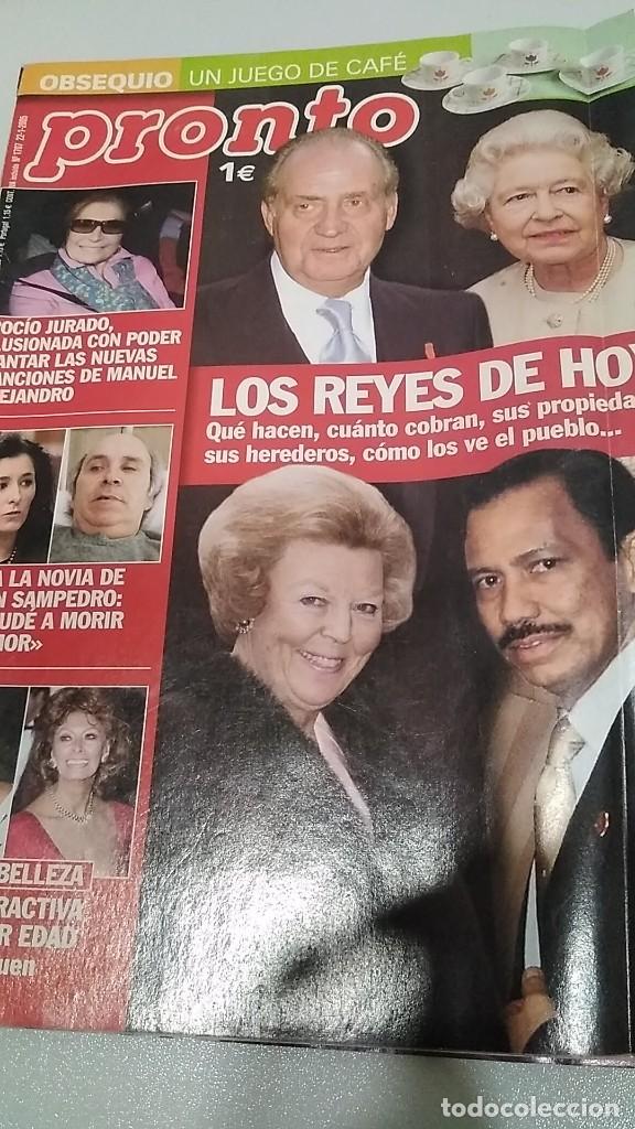 Coleccionismo de Revistas y Peri&oacute;dicos: REVISTA PRONTO 1707 ENERO 2005 ROC&Iacute;O JURADO, MADONNA