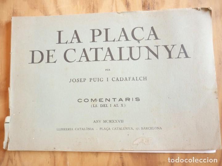 Collection Magazines and Newspapers: LA PLA&Ccedil;A DE CATALUNYA-Comentaris-1927