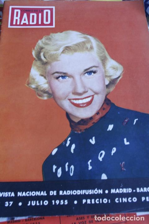 Coleccionismo de Revistas y Peri&oacute;dicos: DORIS DAY MIRAMAR CASTRO CALDELAS RADIO FEMINA CORREO DE LA RADIO N&ordm; 37 1955