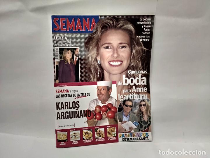 Coleccionismo de Revistas y Peri&oacute;dicos: REVISTA SEMANA 11 DE ABRIL DE 2007 N&ordm; 3505 NICOLE KIDMAN, LETIZIA, BANDERAS Y MELANIE, ANNE IGARTIBU
