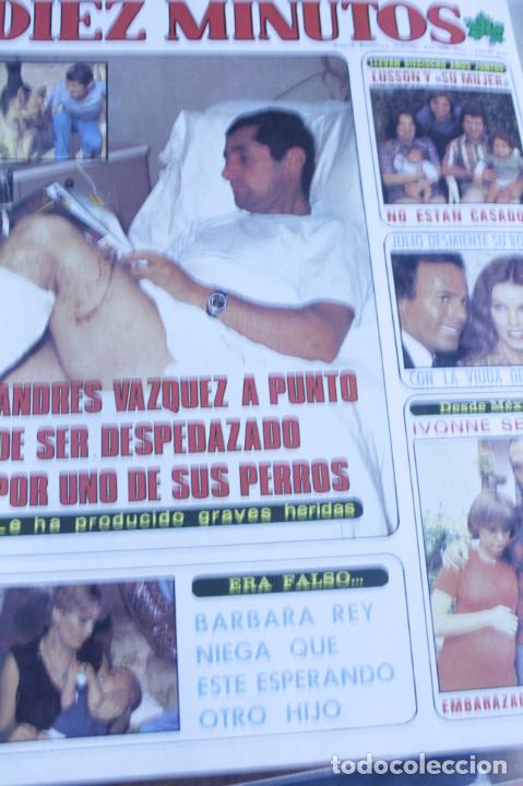 Coleccionismo de Revistas y Peri&oacute;dicos: BARBARA REY FERNANDO ESTESO CARMEN MAURA JULIO IGLESIAS DALLAS 1981 DIEZ MINUTOS 1569