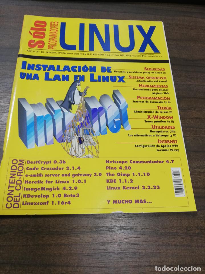 LINUX. SOLO PROGRAMADORES. INSTALACION DE UNA LAN EN LINUX.