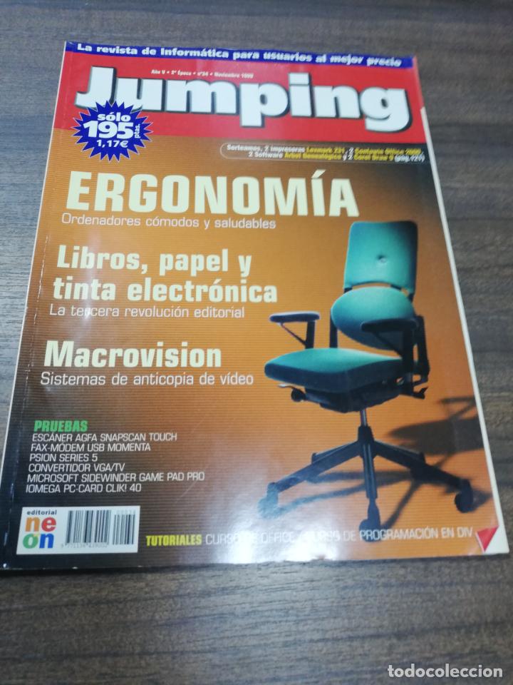 Collection Magazines and Newspapers: JUMPING. A&Ntilde;O V. 2&ordf; EPOCA. N&ordm; 34. 1999. ERGONOMIA. MACROVISION. LA REVISTA INFORMATICA.