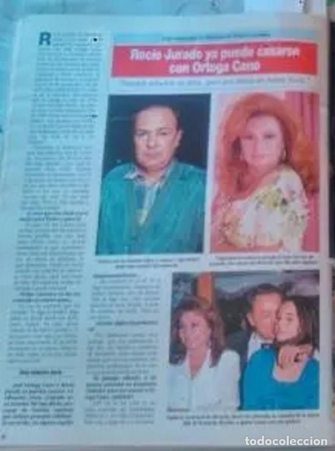 Coleccionismo de Revistas y Peri&oacute;dicos: RECORTE rocio jurado
