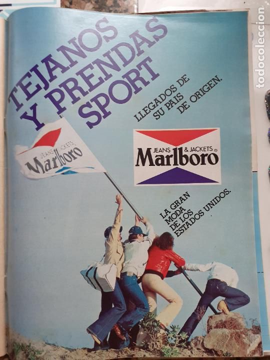 Coleccionismo de Revistas y Peri&oacute;dicos: anuncio marlboro jeans 1978