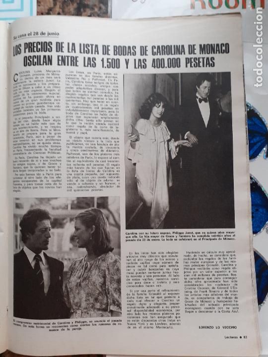 Sammeln von Zeitschriften und Zeitungen: carolina de monaco philippe junot