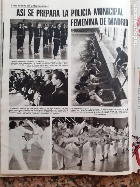 Coleccionismo de Revistas y Peri&oacute;dicos: la policia municipal femenina de madrid 1978