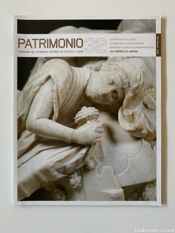 Coleccionismo de revistas y peri&oacute;dicos: Revista Patrimonio, n&uacute;mero 32, 2008. Castilla y Le&oacute;n. Valladolid. Palacios de Benaver. Ampudia.